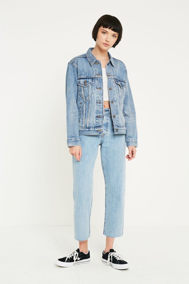 Levi's – Trucker-Jeansjacke „Ex-Boyfriend“ in Indigo #4