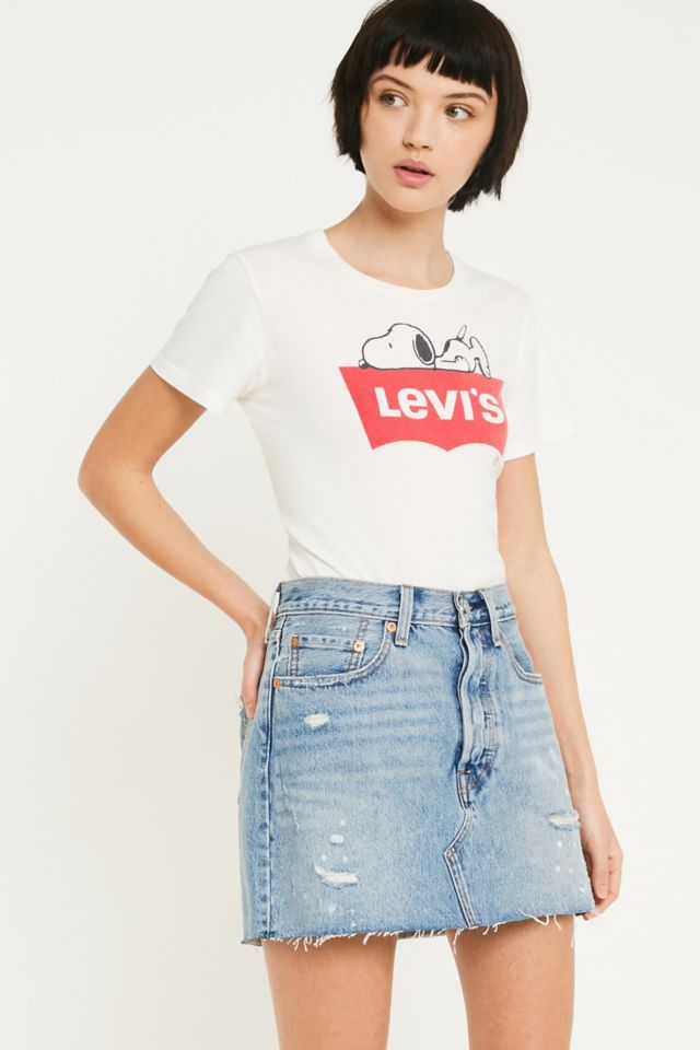 Levi’s Indigo Skirt | Urban Outfitters UK