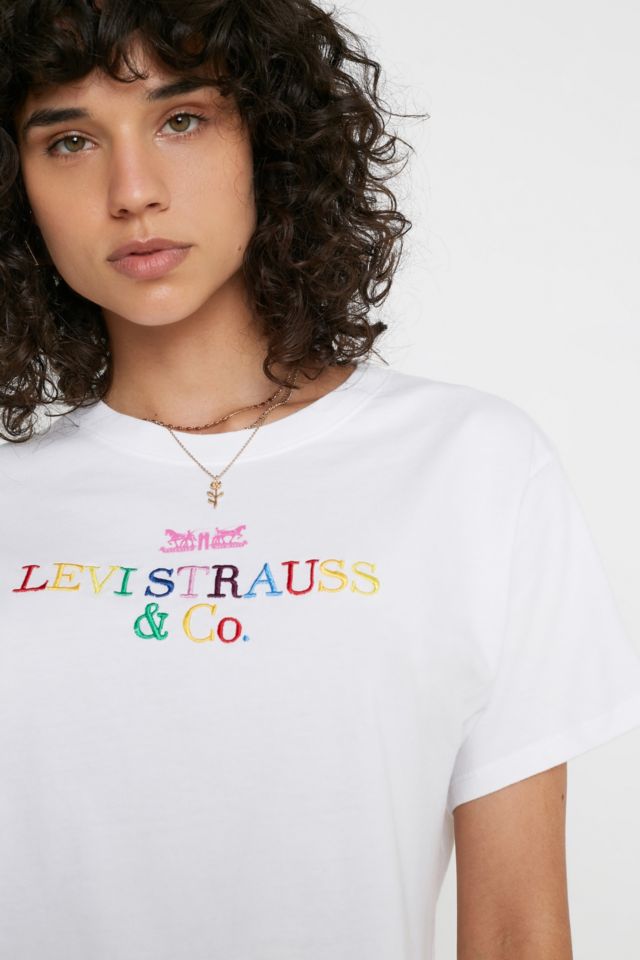 Levis t shirt outlet rainbow