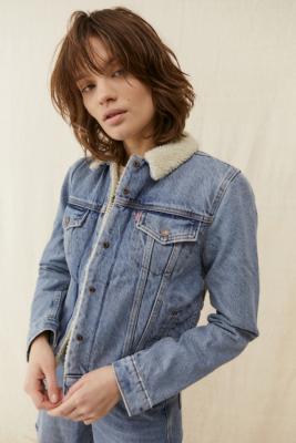 levis jean jacket women's urban outfitters