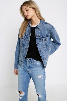 Levi's ex boyfriend trucker jacket cheap dream of life