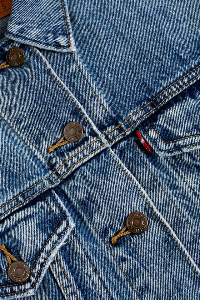 Levi’s Ex-Boyfriend Denim Trucker Jacket  #5