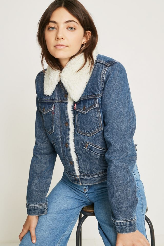 Levi's soft shell trucker jacket online