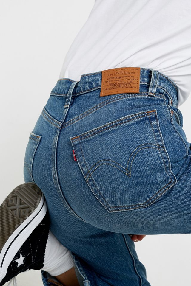 Jeans Levi's Ribcage Taille Haute Coupe Droite Cheville Grazer #2