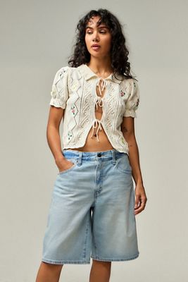 Levi's Baggy Dad Jorts in heller Waschung