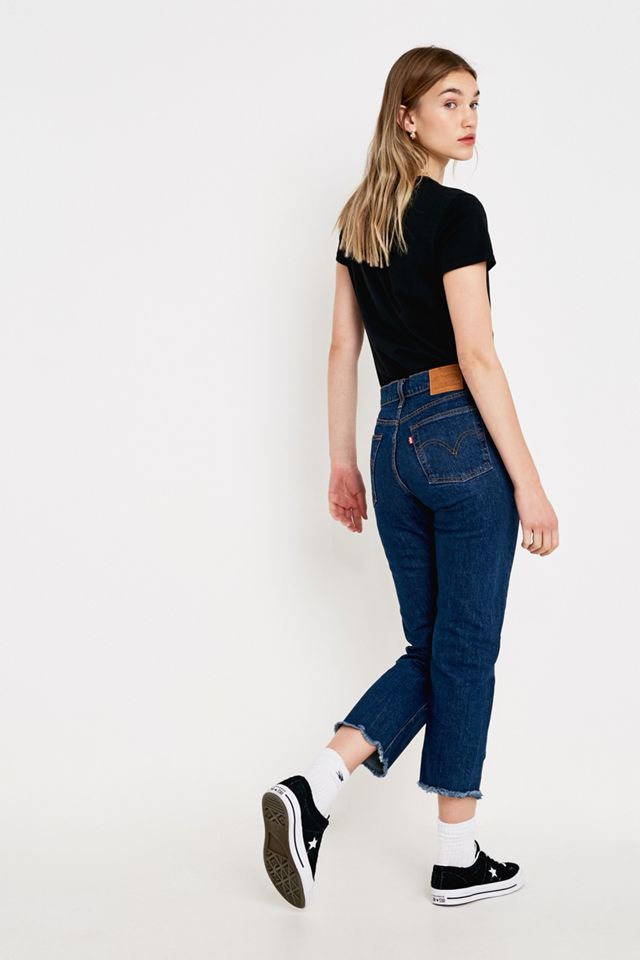 Levi’s Wedgie High-Rise Indigo Jeans #1