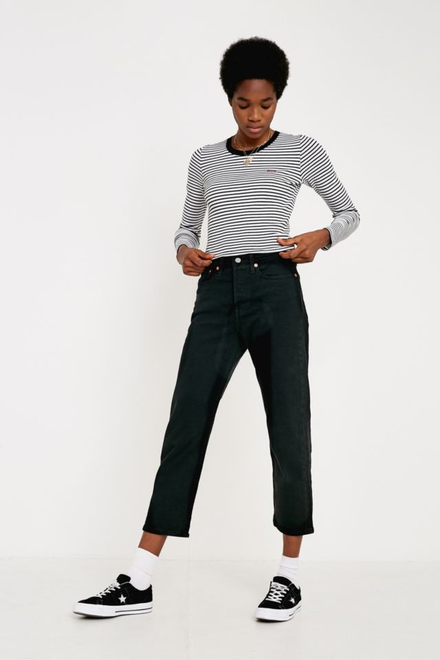 Levis wedgie outlet black jeans