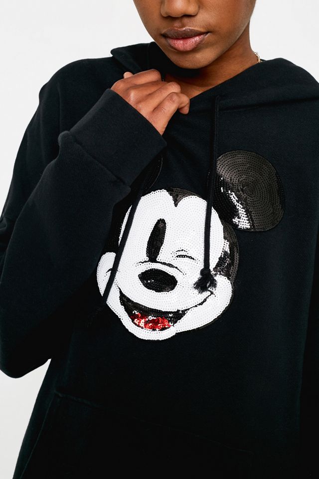 Levi's Mickey Mouse Sequin Patch Oversized Hoodie #2