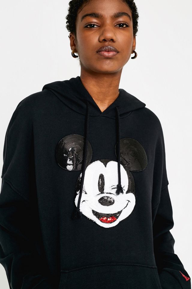 Levi's Mickey Mouse Sequin Patch Oversized Hoodie #3