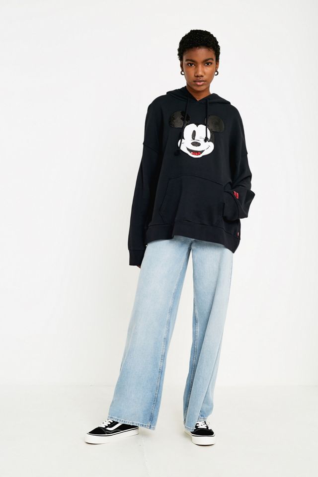 Levi's Mickey Mouse Sequin Patch Oversized Hoodie #5