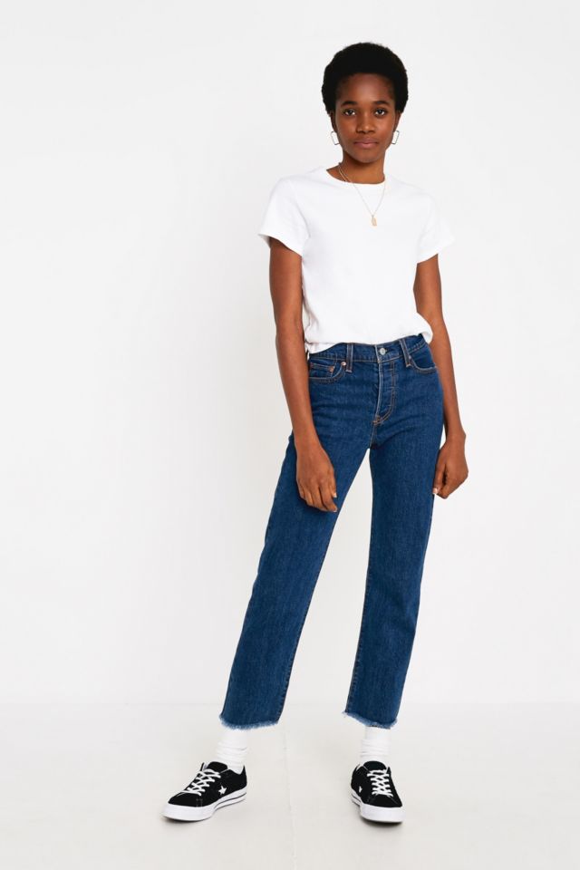 Levi's high deals rise wedgie jean