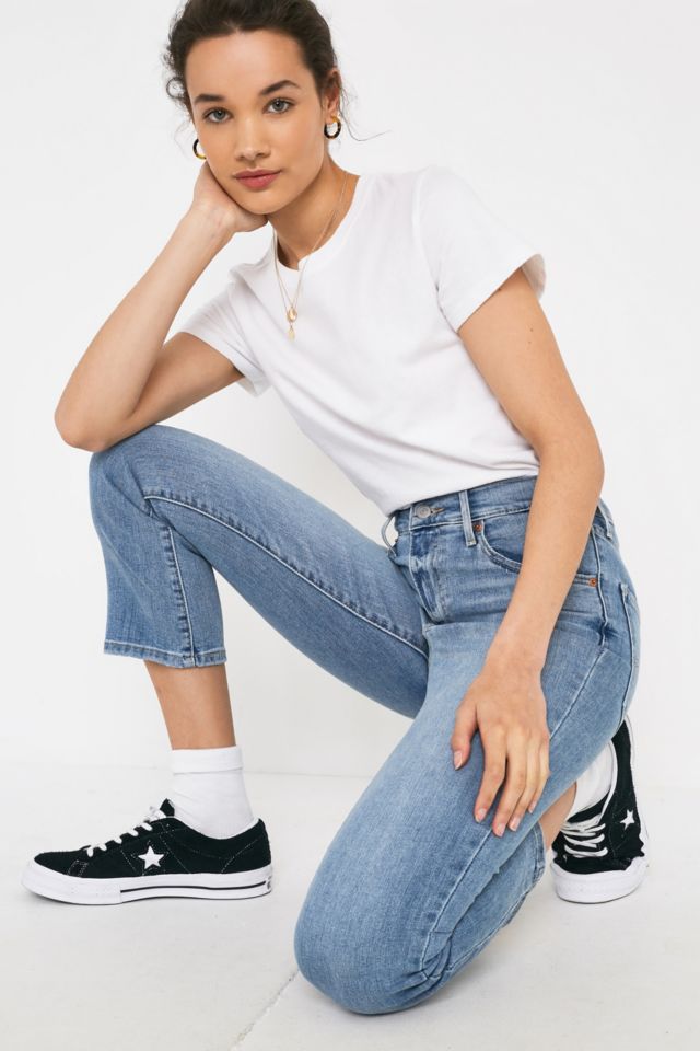 Levi's mile outlet high crop flare