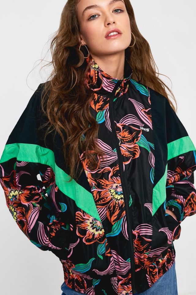 Levi's Reese Floral Shell Jacket | Urban Outfitters UK