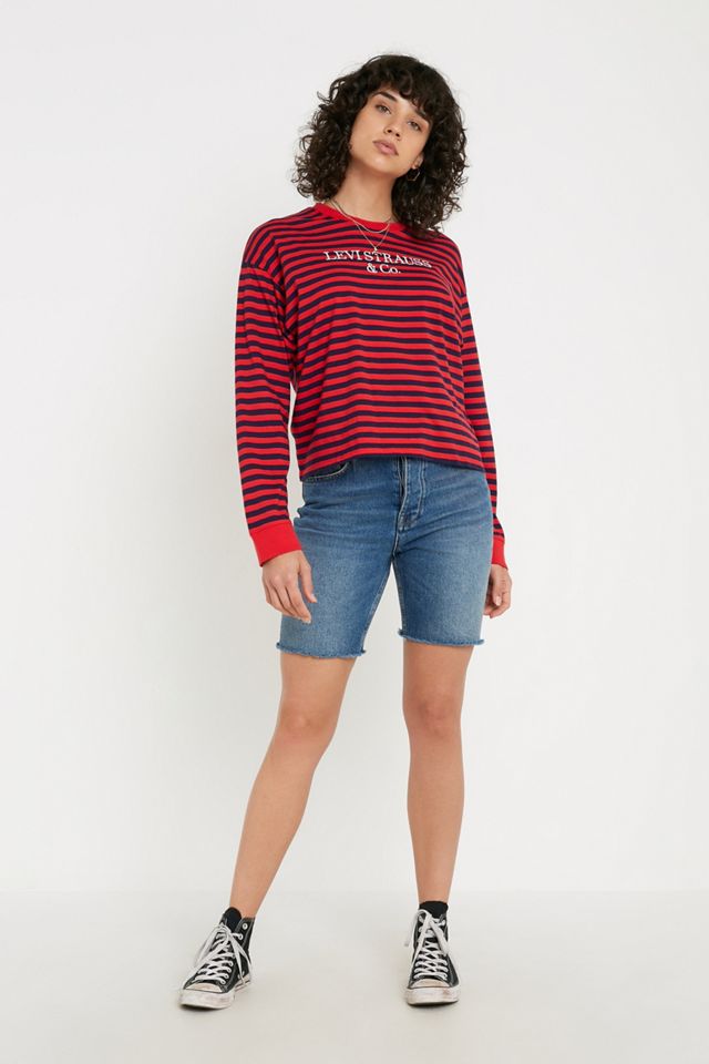 Levi's - T-shirt manches longues à rayures #2