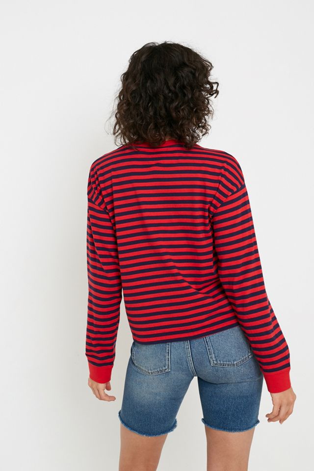 Levi's - T-shirt manches longues à rayures #3