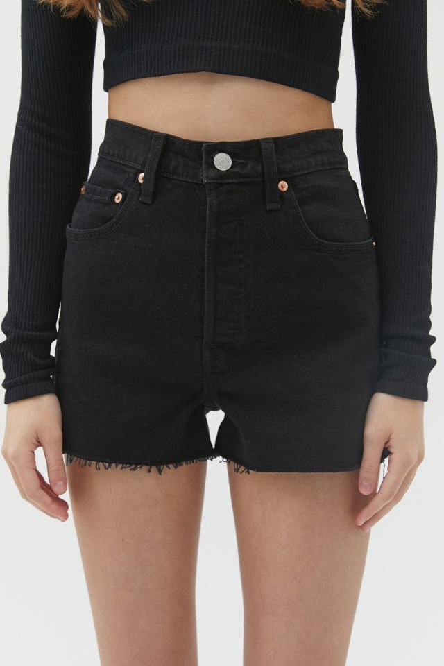 Levi's ribcage denim outlet shorts