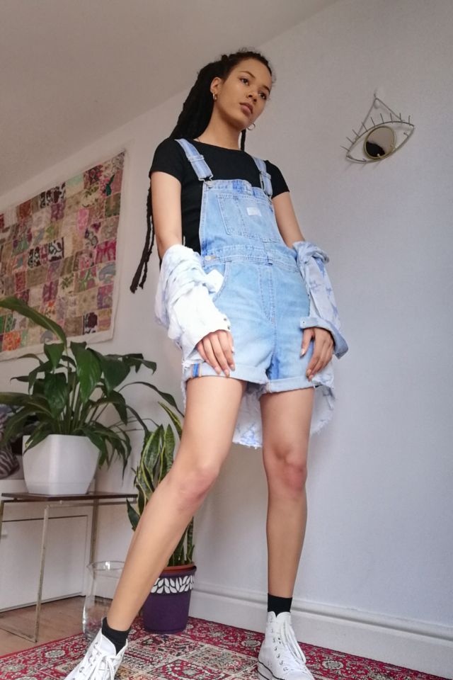 Levis store short dungarees