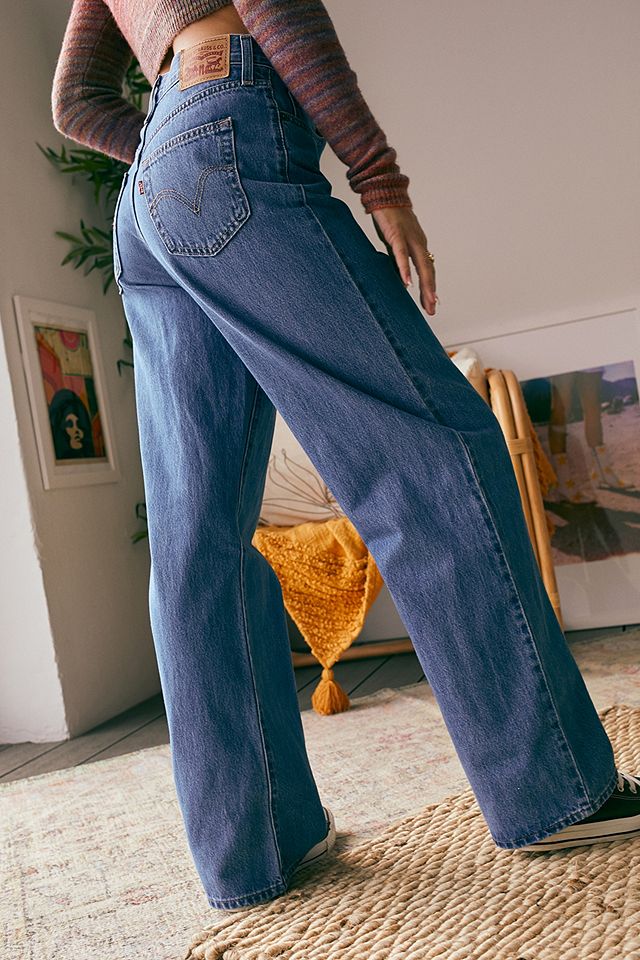 Levi's High Waisted Straight Jeans | Urban Outfitters UK
