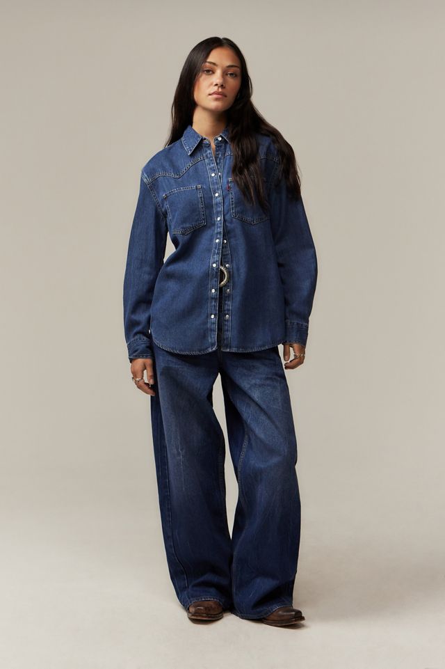 Levi's Teodora Western Denim Shirt #2