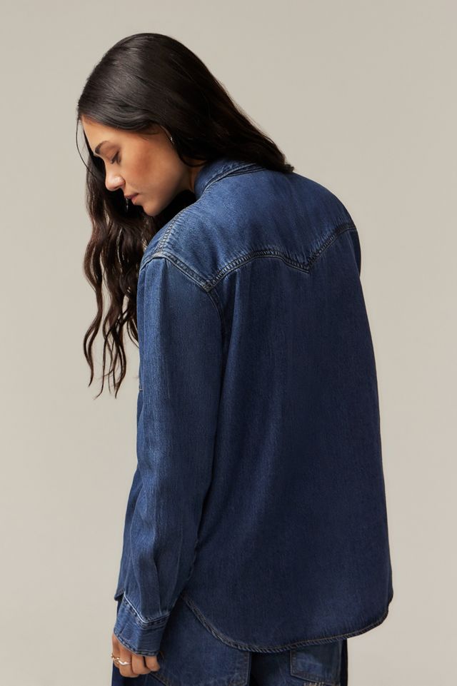 Levi's Teodora Western Denim Shirt #3