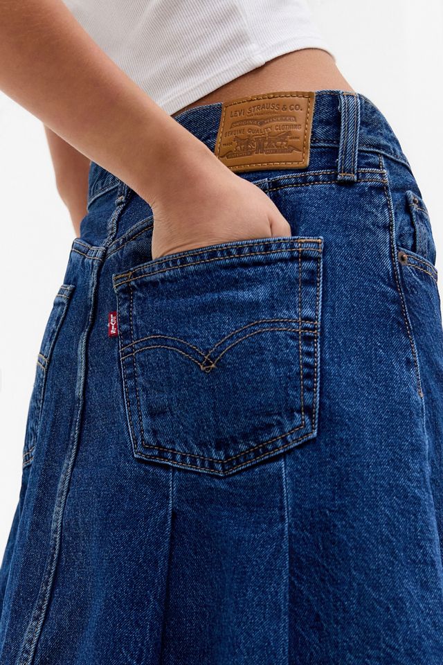 Jupe mi-longue plissée Levi's #3
