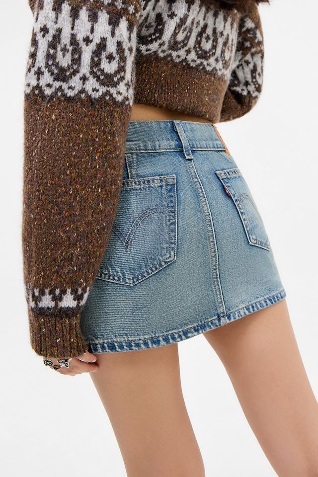 Minifalda de Mezclilla Superlow de Levi's #3