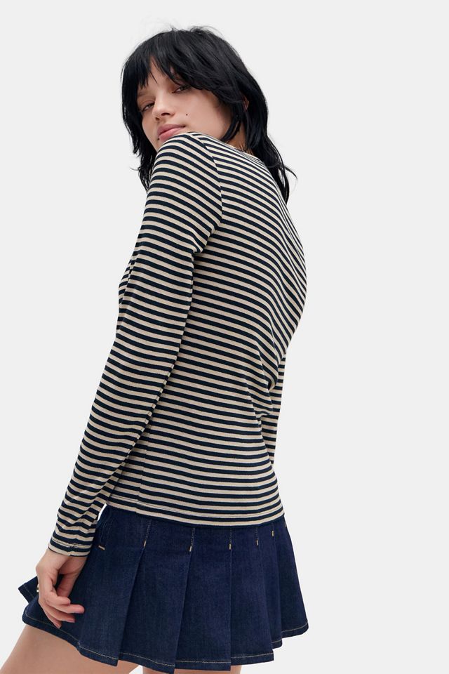 Levi's Essential Housemark Stripe Long Sleeve T-Shirt #3