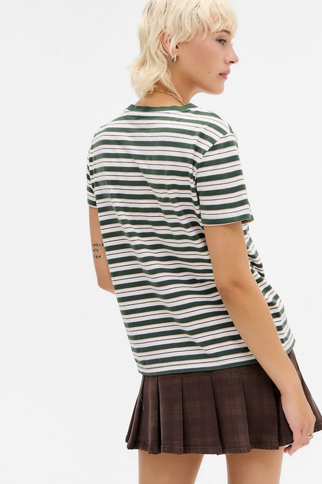 Levi's Green Stripe Perfect T-Shirt #3