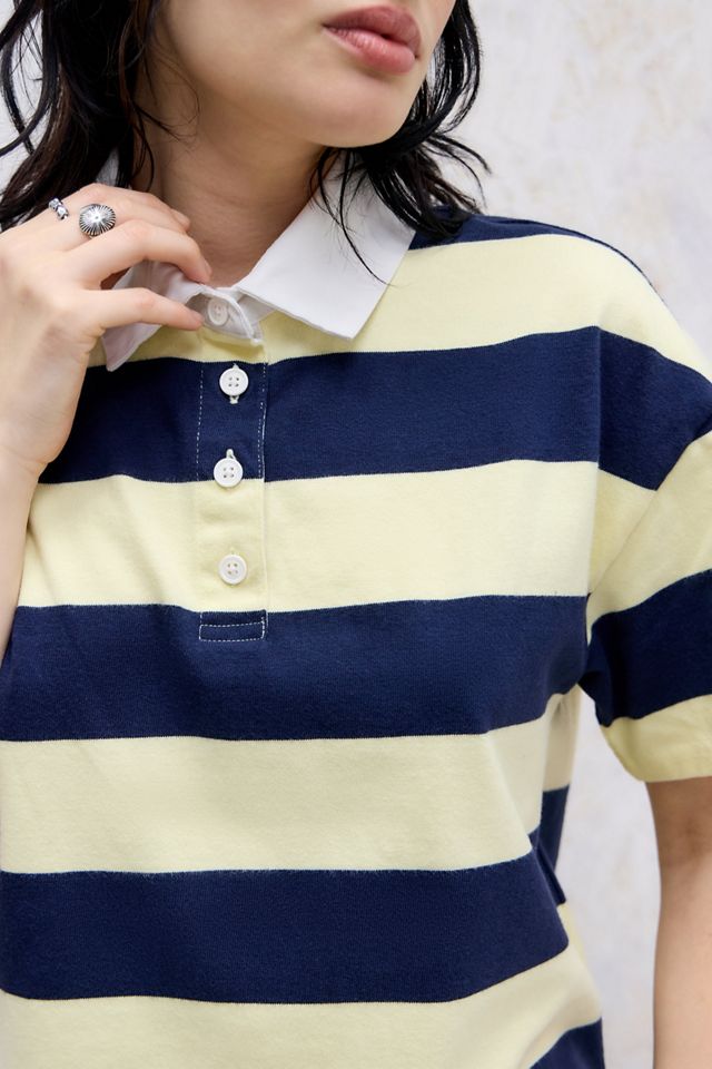 Polo Rugby Levi's a Righe Gialle #2
