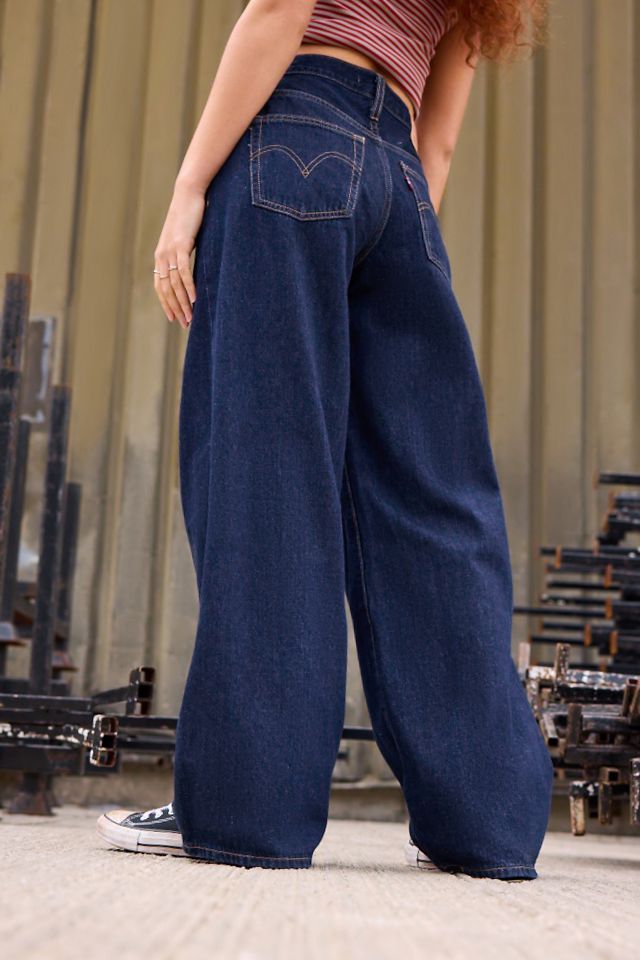 Jeans Middy à jambe large indigo Levi's #2