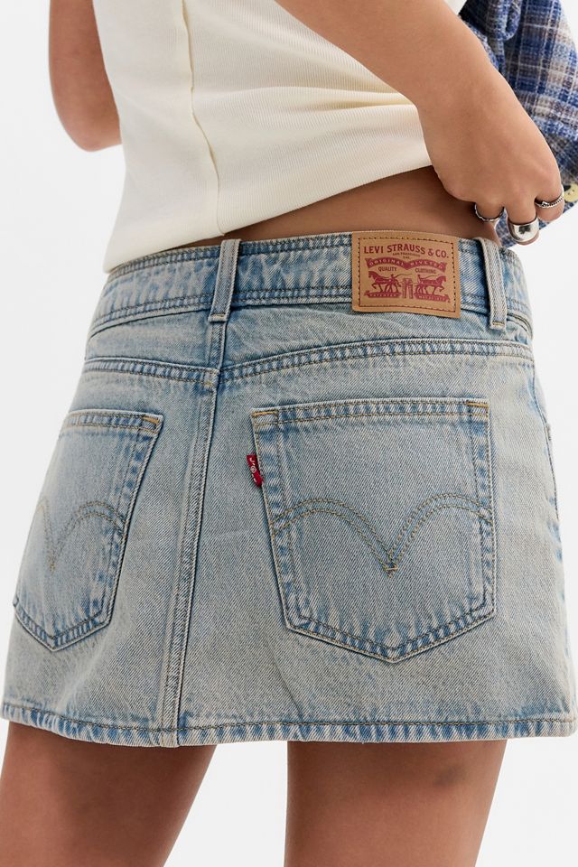Levi's Belted Mini Skirt #3