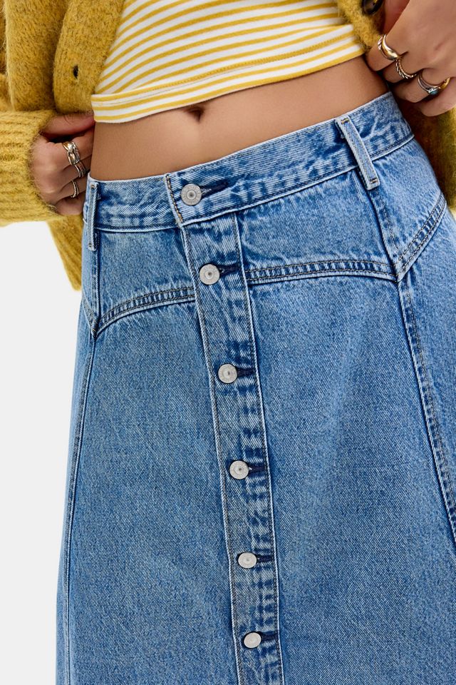 Levi's Yoked Western Skirt #3