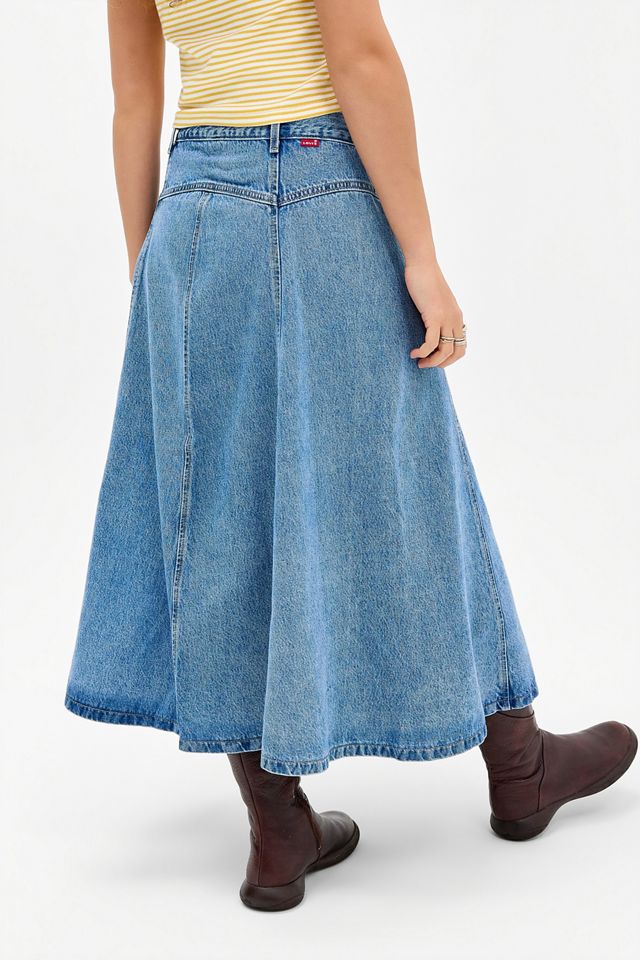 Levi's Yoked Western Skirt #4