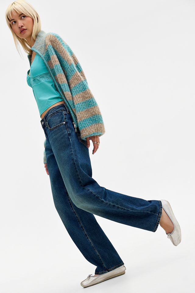 Jean Superlow Straight Bleu Foncé Levi's #2