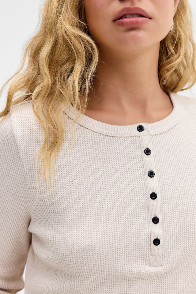 Levi's Rooney Waffle Henley Tee #1