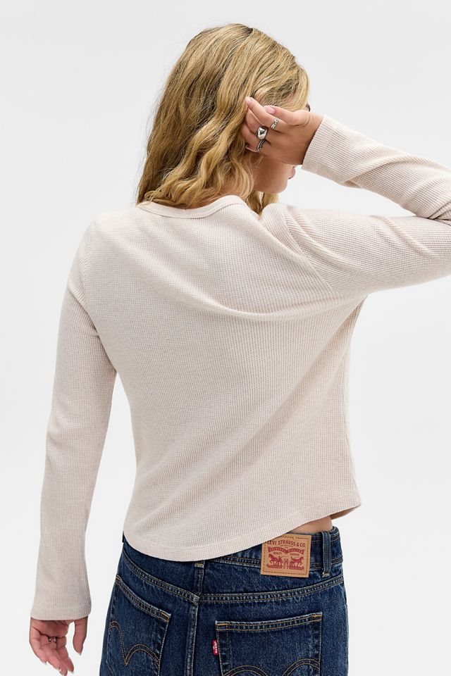 Levi's Rooney Waffle Henley Tee #3