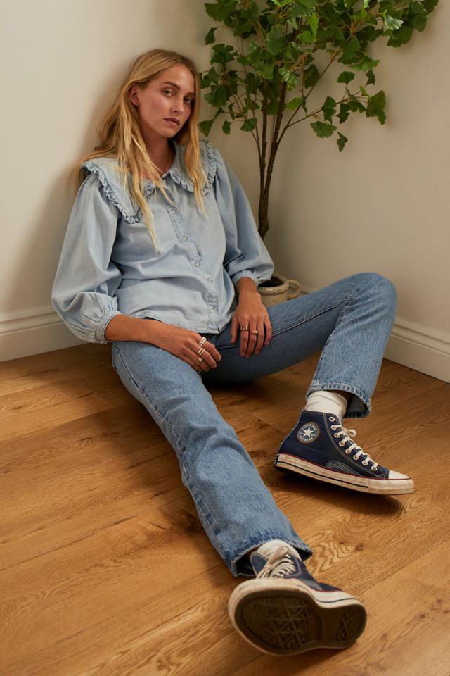 Levi's 501 Original High-Waisted Straight Leg Jeans | Urban Outfitters UK