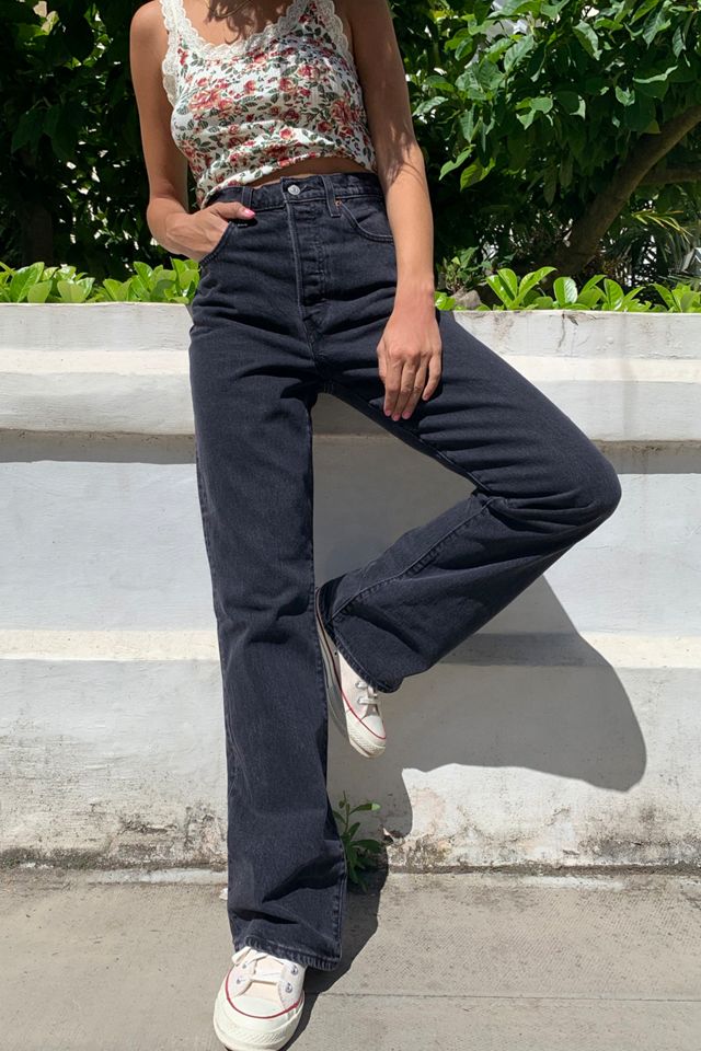 Levi's Ribcage High-Rise Straight Leg Boot Cut Flare Jeans #1