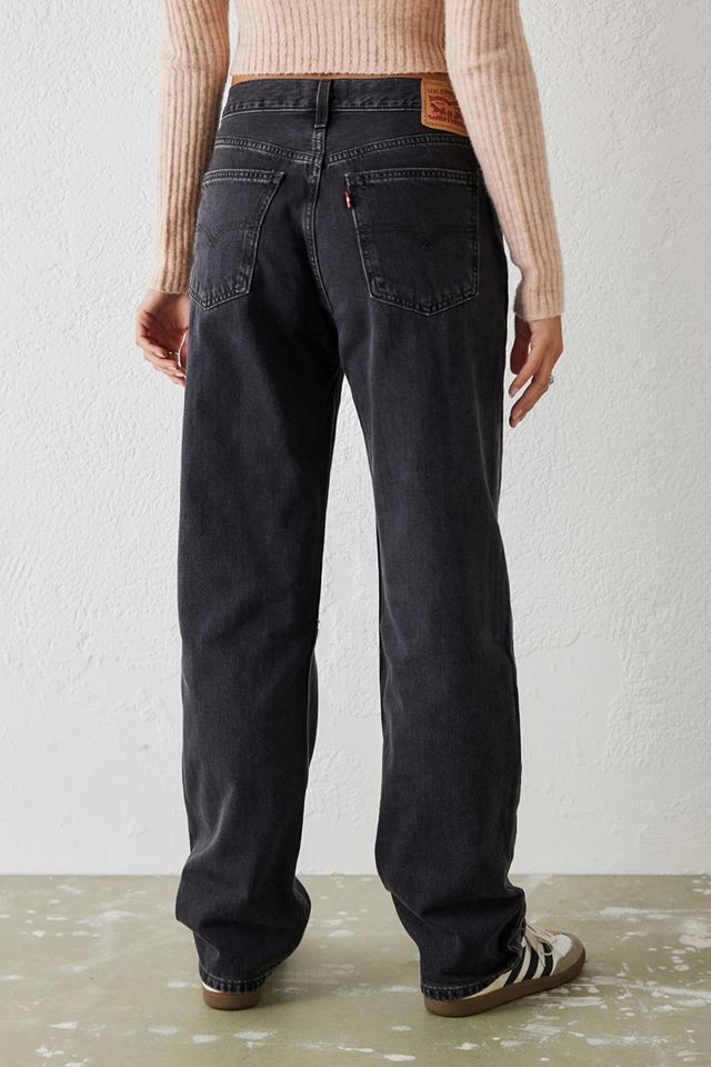 Levi's - Jeans foncé délavé taille basse Pro #2