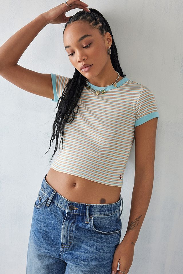 Levi's Striped Baby T-Shirt | Urban Outfitters UK