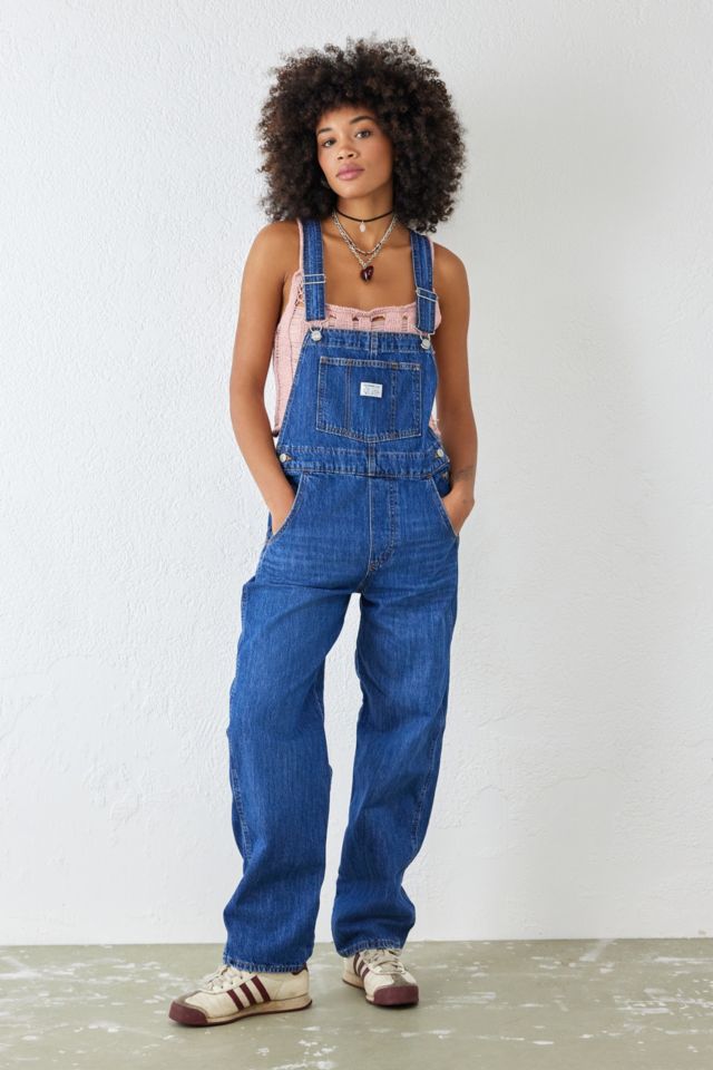 Levi's Mid Blue Vintage Dungarees | Urban Outfitters UK