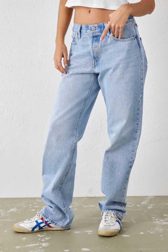 Levi's 501 90s Blue Low-Waisted Jeans | Urban Outfitters UK