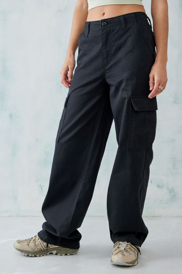 Levis black shop cargo pants