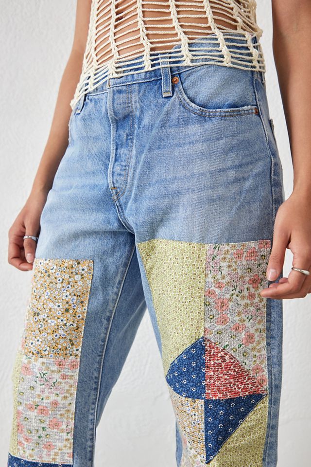 Levi's 501 90s Road Trip Patchwork Jeans #2