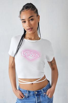 Levis best sale crop tops