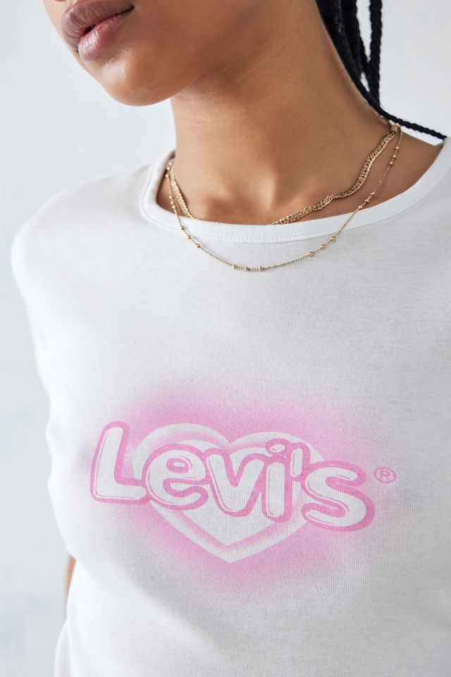 Levi's Pointelle Wrap Crop Top #3