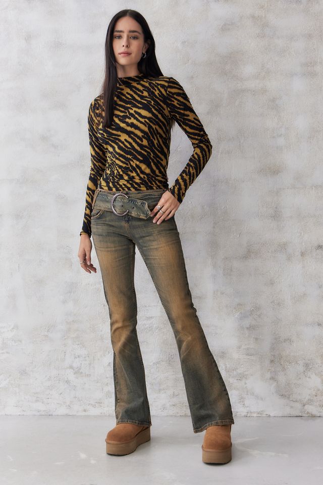 Levi's Top Mammoth Second Skin con stampa tigre #2