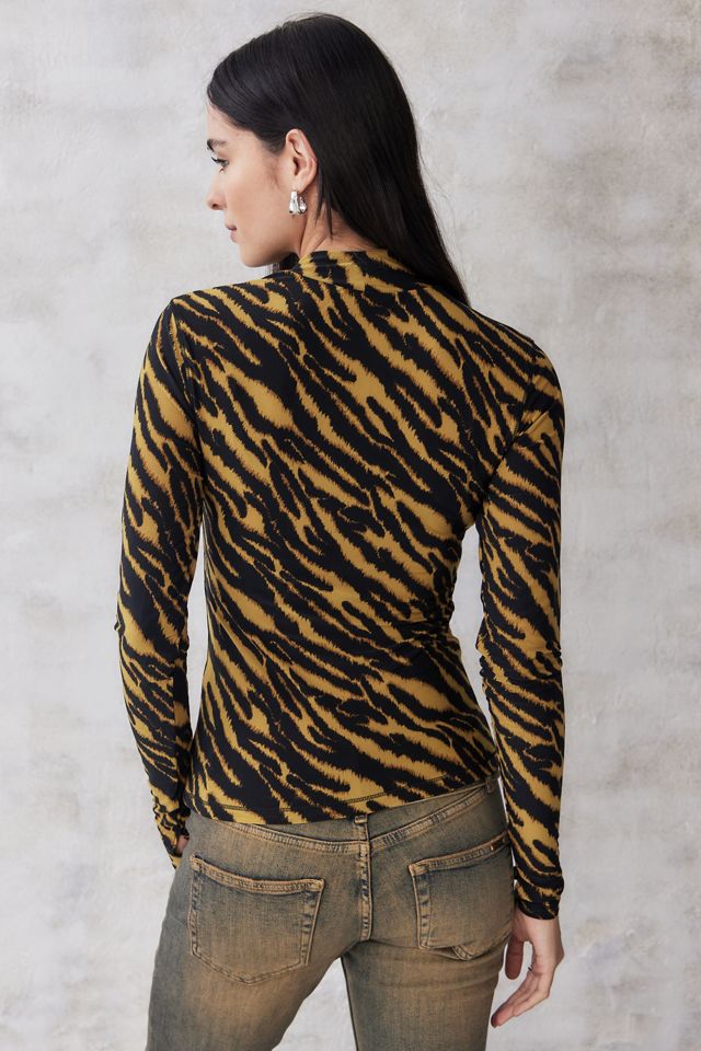 Levi's Top Mammoth Second Skin con stampa tigre #3