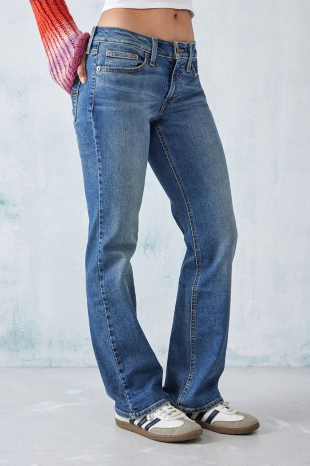 Levi's Mid-rise Flared Jeans in Blue