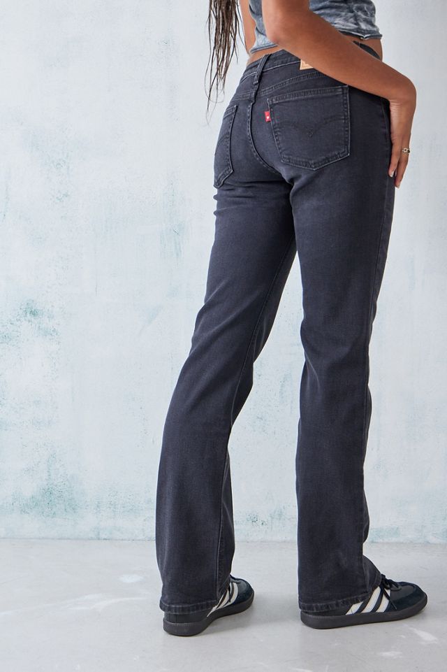Levi's Black Superflow Bootcut Jeans #2
